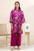 Cross Stitch Daily Wear – FUCHSIA GRACE-2 PC PRINTED KHADDAR SUIT