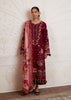 Hussain Rehar Zan Festive Luxury Lawn  – Kestane