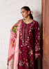 Hussain Rehar Zan Festive Luxury Lawn  – Kestane