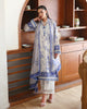 Roheenaz Eclat Garden Printed Lawn – Lilac bloom