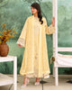 Roheenaz Veil of Summer Chikankari Lawn Edit – Lumiere Yellow