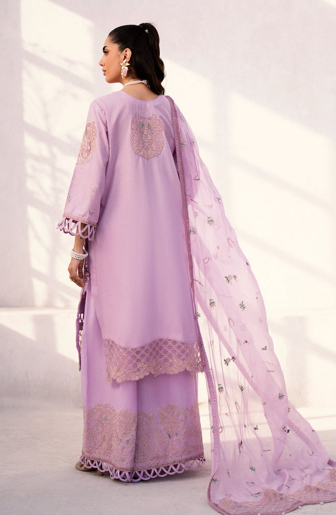 Sunlit Groove by Emaan Adeel Unstitched Embroidered Luxury Lawn 3 Pcs Suit EA26USG BLOSSOM BEAT - Summer Collection