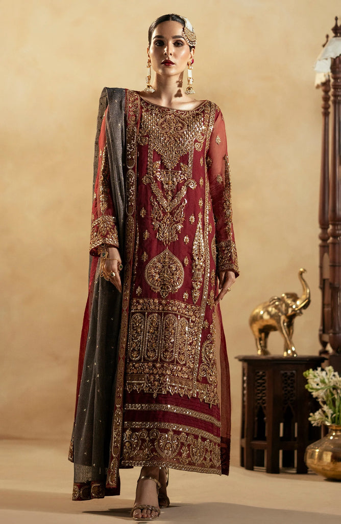 Maryum N Maria Zamani Beghum Luxury Formals – Ruby-(MW23-517)