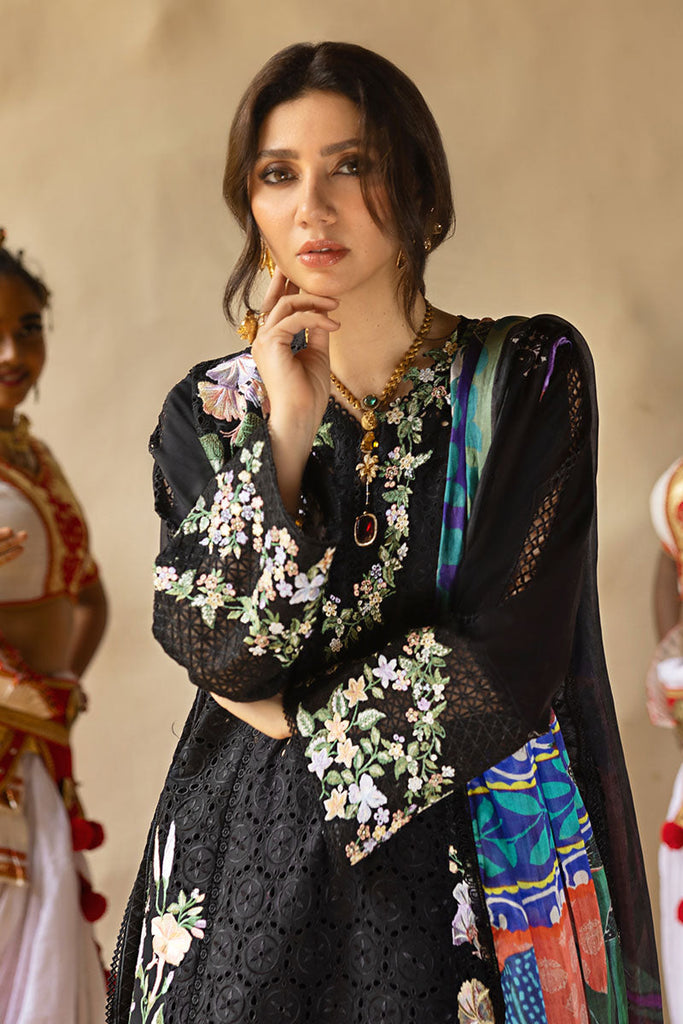Mushq Manaram Luxury Lawn – Dazzling Glimmer