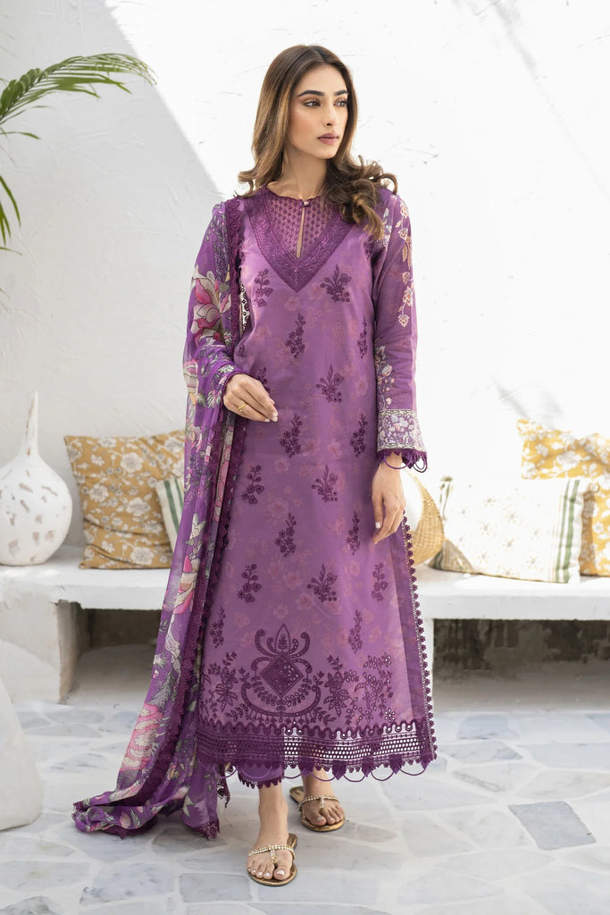 Aabyaan Shezlin Chikankari Lawn – AZKA (AR-09)