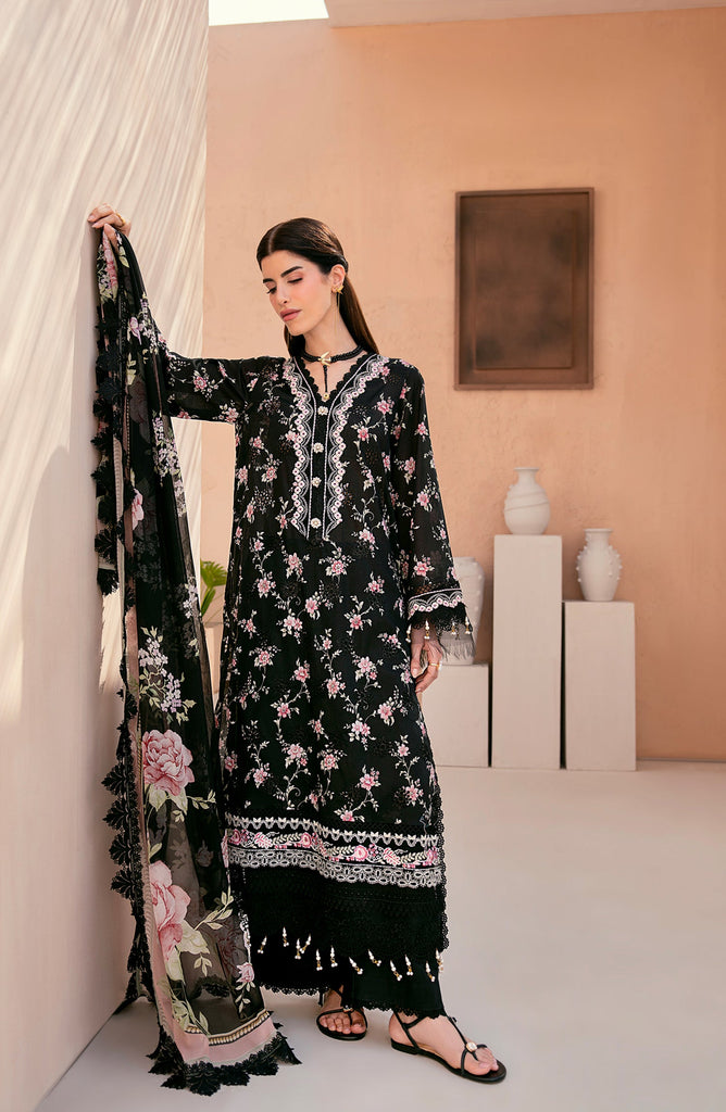 Mausummery Summer Lawn – Onyx - Black