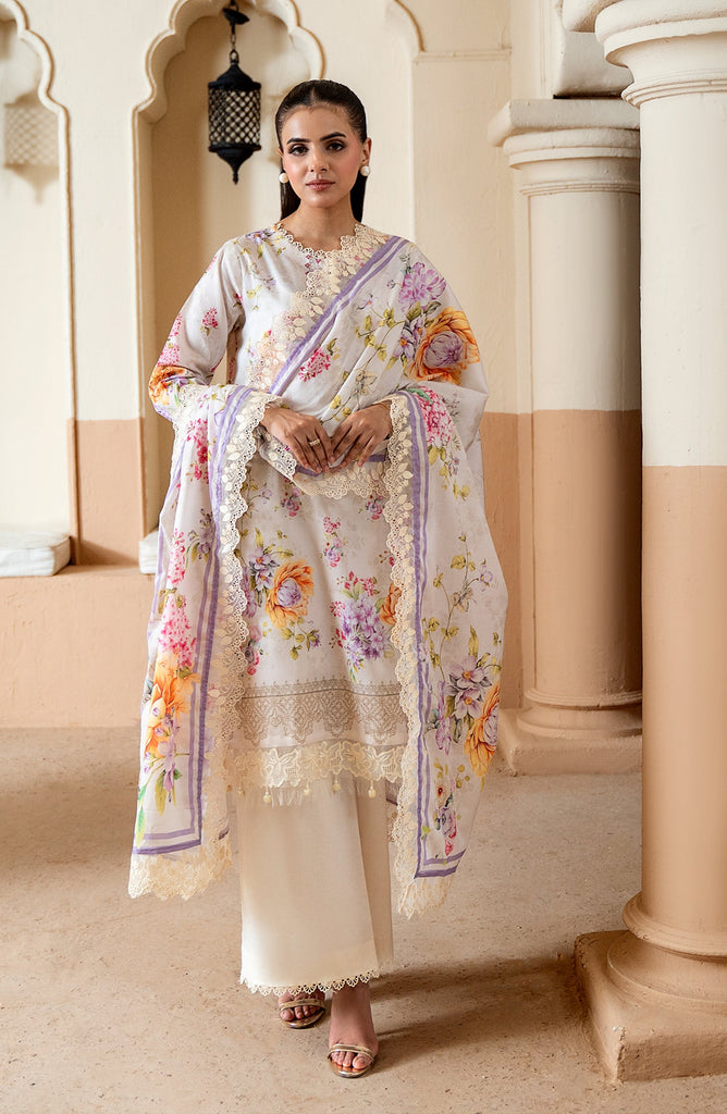 Mausummery Summer Printed Lawn – 06 Crystal Aura