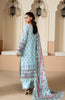 Mausummery Summer Printed Lawn – 05 Frosted Sky