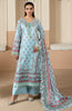 Mausummery Summer Printed Lawn – 05 Frosted Sky