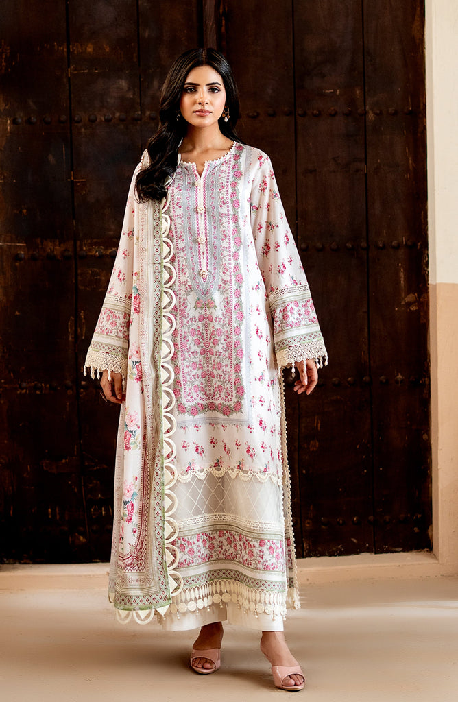 Mausummery Summer Printed Lawn – 01 Pearl