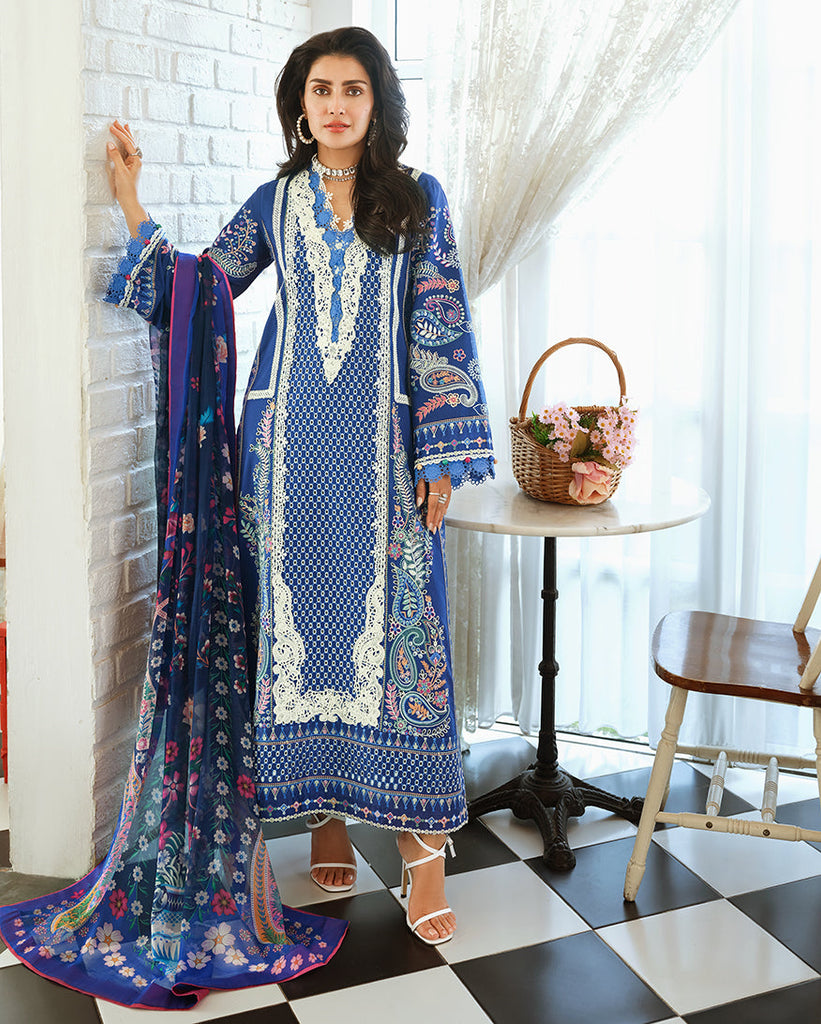 Mushq Amoi Luxury Lawn – Moonlit Dreams