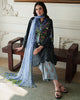 Roheenaz Whispered Florals Lawn – Muted Rose