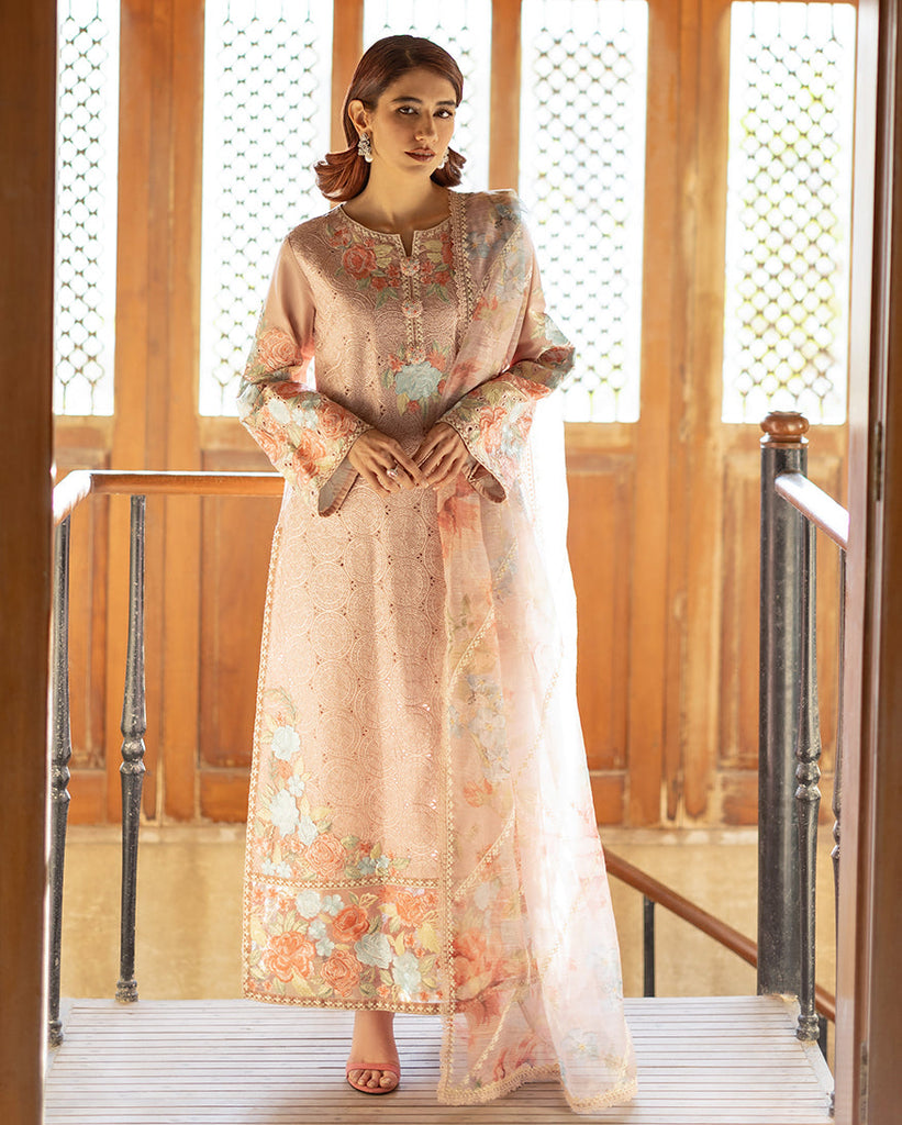 Mushq Astoria Festive Luxury Lawn – Norah