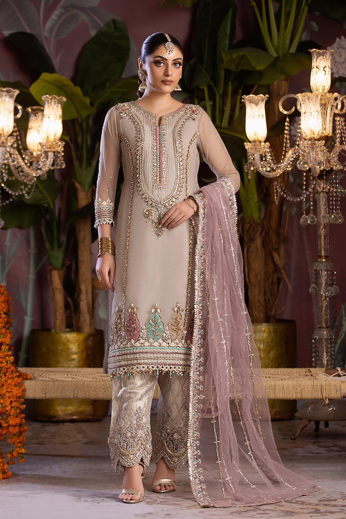 KhudaBaksh Luxury Pret Formals – Beige P-258