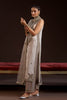 KhudaBaksh Luxury Pret Formals – Short Shirt - Light Beig P-277