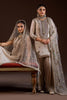 KhudaBaksh Luxury Pret Formals – Short Shirt - Light Beig P-277