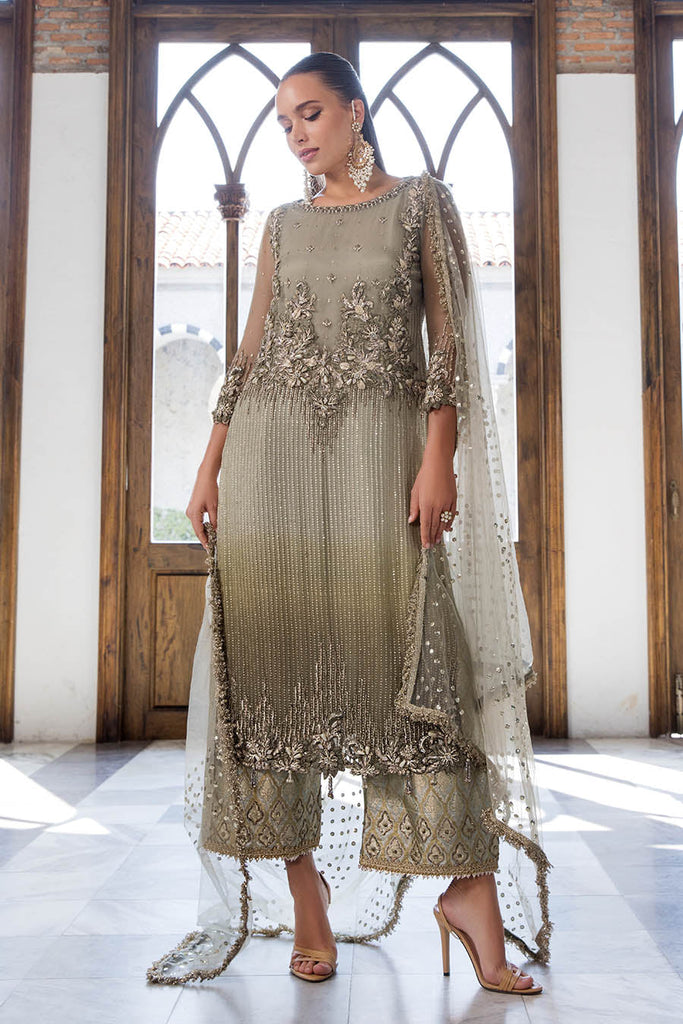 KhudaBaksh Luxury Pret Formals – Pale Brown P-282