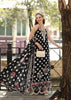 Saadia Asad Noor Eid Luxe Printskhaas Lawn – D4 - C- Monochrome Polka