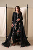 Azure Luxury Lawn – Black Peony