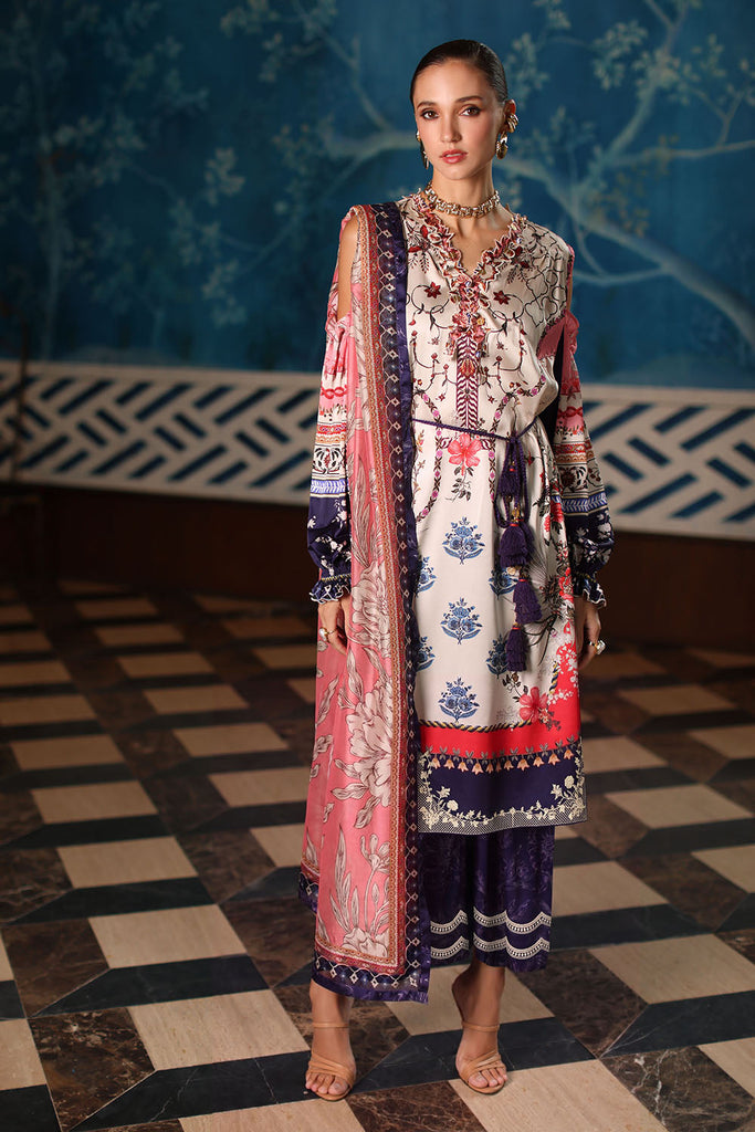 Gul Ahmed Charmeuse Silk Edit – S-62026