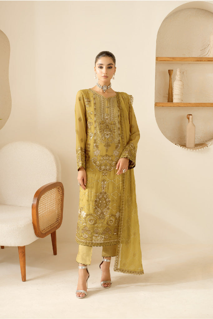Ramsha Sonehri Chiffon Formals – BB-108