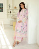Roheenaz Petals in Print Lawn – Pink Veil