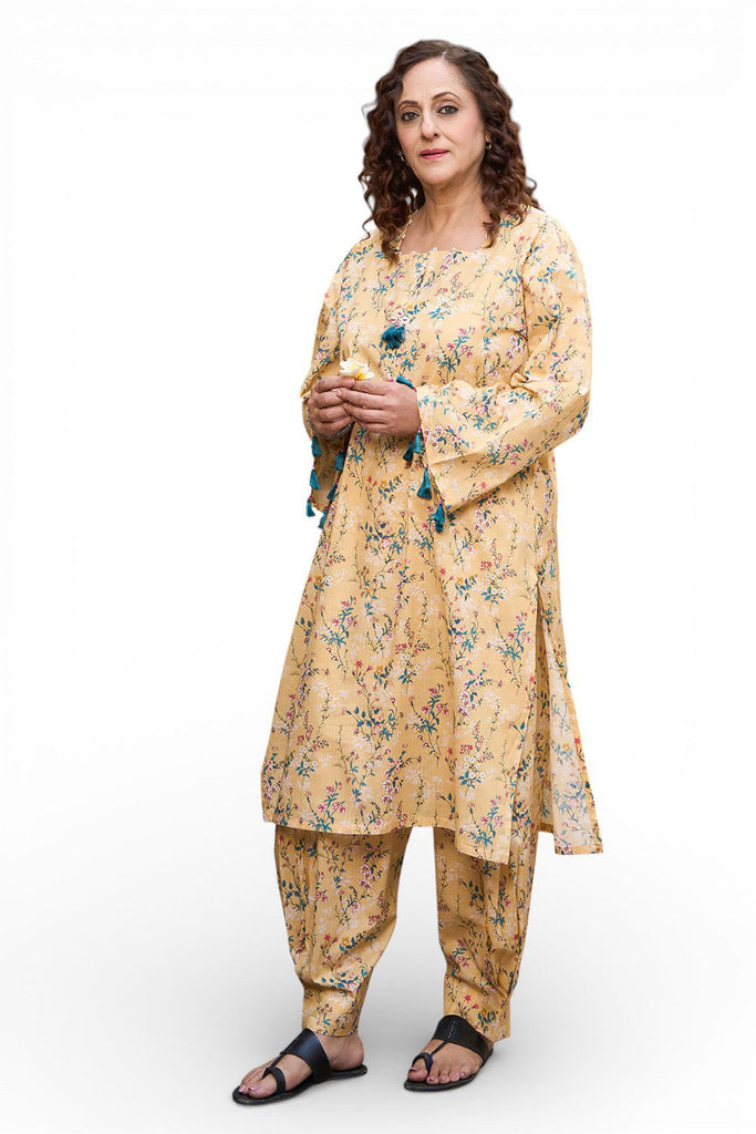 Gul Ahmed Mother's Tribute – 1 Piece Printed Lawn Shirt - SL-62007