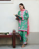 Roheenaz Whispered Florals Lawn – Rose Mist