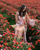 Mushq Hemline Lawn · The Secret Garden – Rosette Reverie