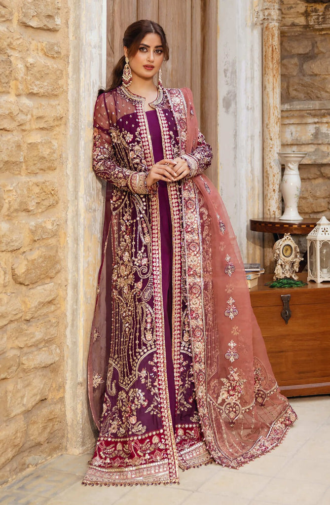 Serene X Sajal Ali Bridal Wedding Formals – SB-34 Nazakat
