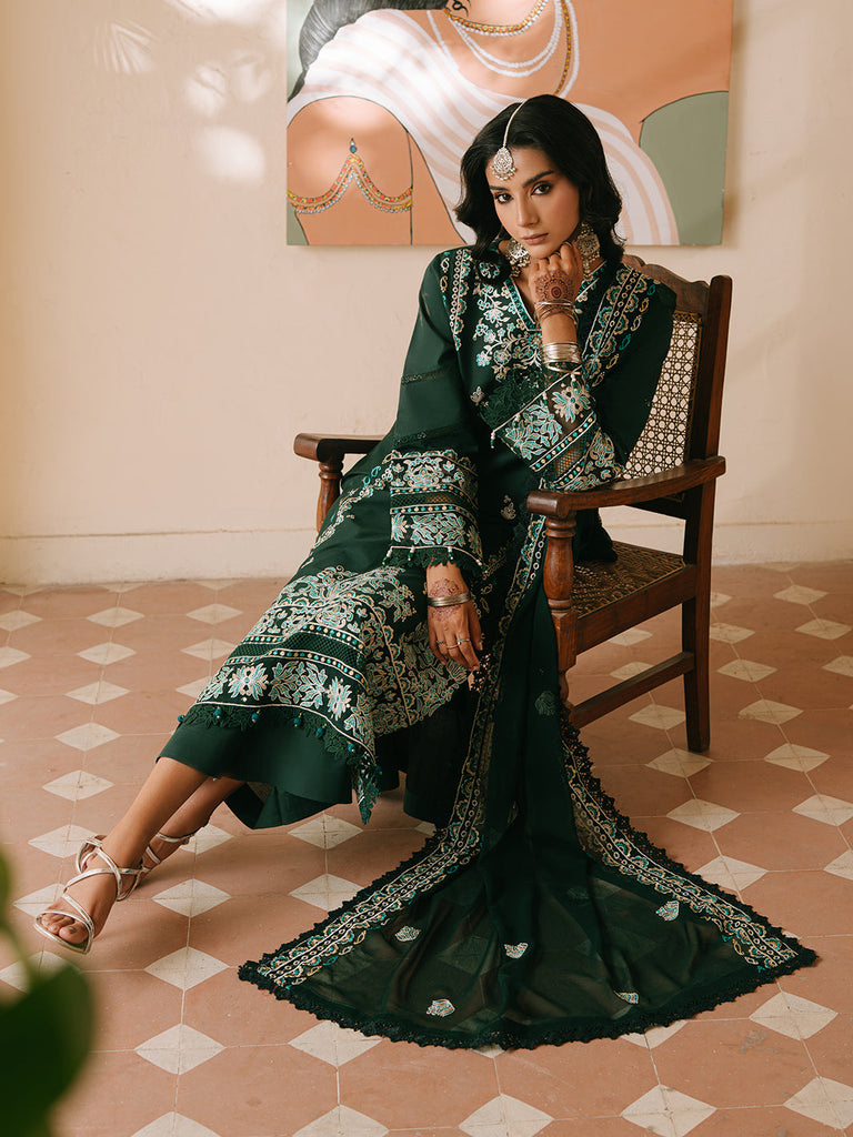 Mahnur Shanaya Luxury Lawn – Siyahgul