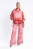 Alkaram Chamois Silk Suit With Printed Tissue Silk Dupatta – SK-08-24-Tea Pink