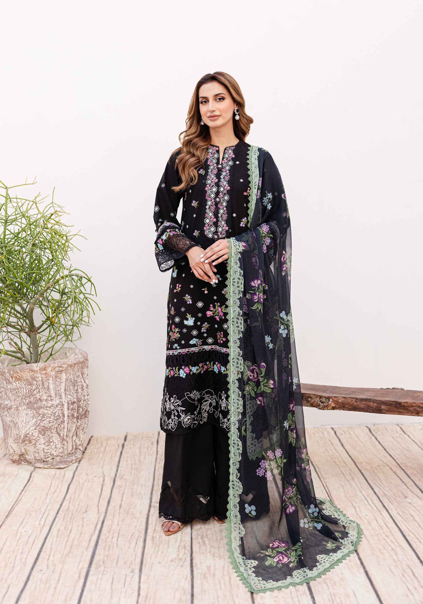 Sable Vogue Shiree Lawn Collection – Aster – YourLibaas