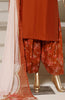 Sadabahar Eclair Stitched RTW – TWD-02 - Rust