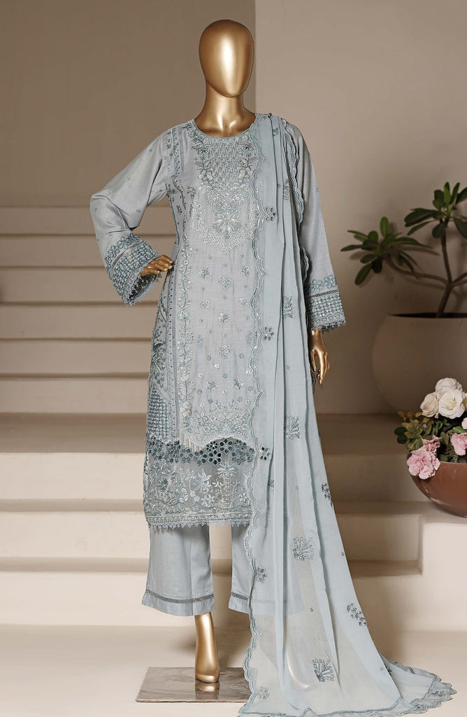 Sadabahar Luxury Stitched RTW – LFD-01 - Blue