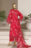 Sadabahar Peplum Stitched Lawn – D-01