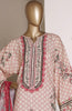 Sadabahar Printed Viscose Stitched RTW – D-01 - Pink
