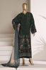 Sadabahar Printed Viscose Stitched RTW – D-03 - Black