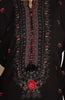 Sadabahar Printed Viscose Stitched RTW – D-05 - Black