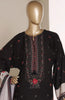 Sadabahar Printed Viscose Stitched RTW – D-05 - Black