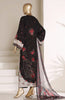 Sadabahar Printed Viscose Stitched RTW – D-05 - Black