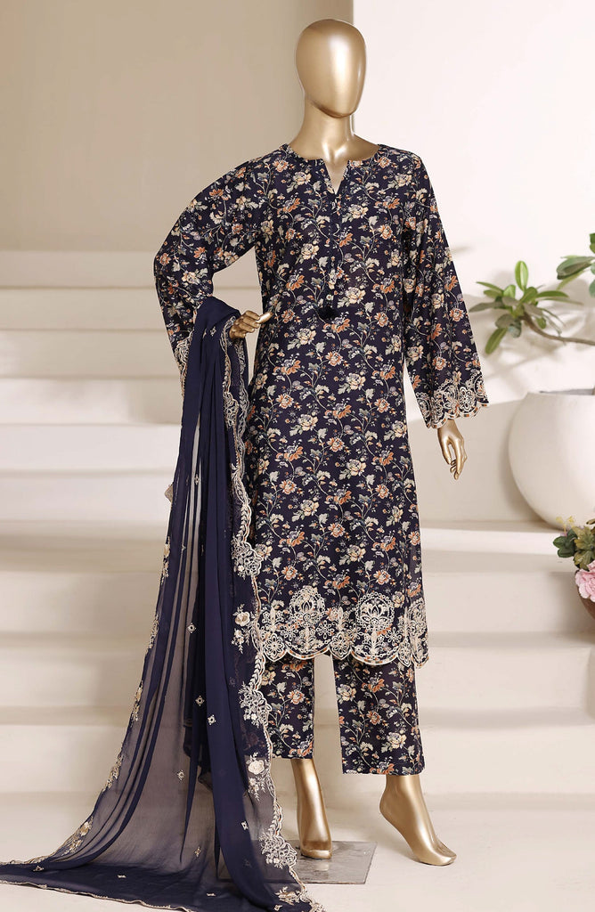 Sadabahar Regal Festive Stitched RTW – RD-06 - Black