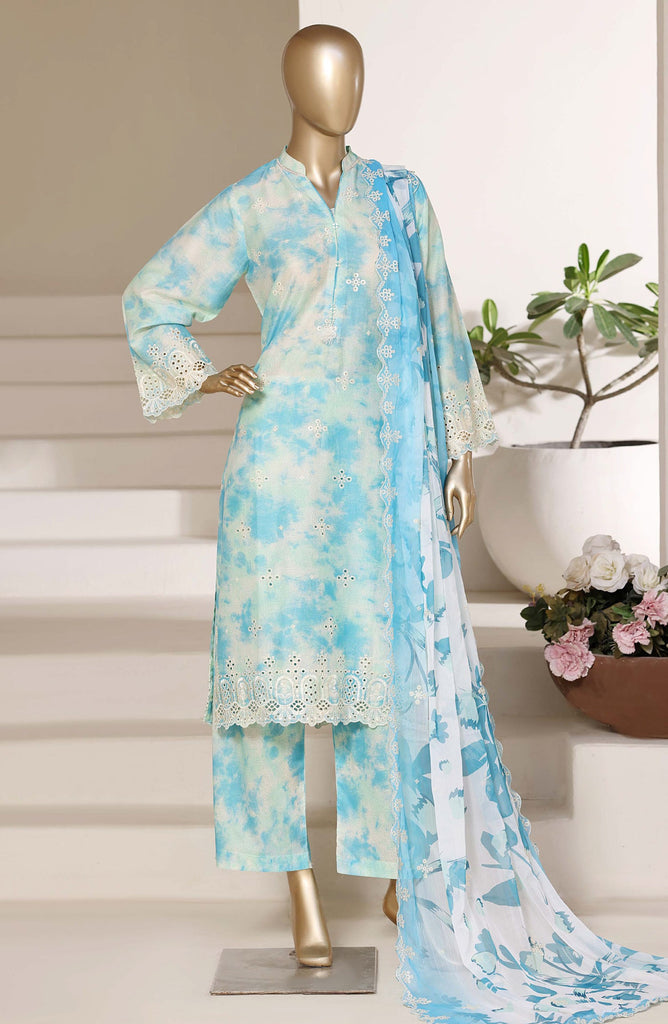 Sadabahar Regal Festive Stitched RTW – RD-02 - Blue