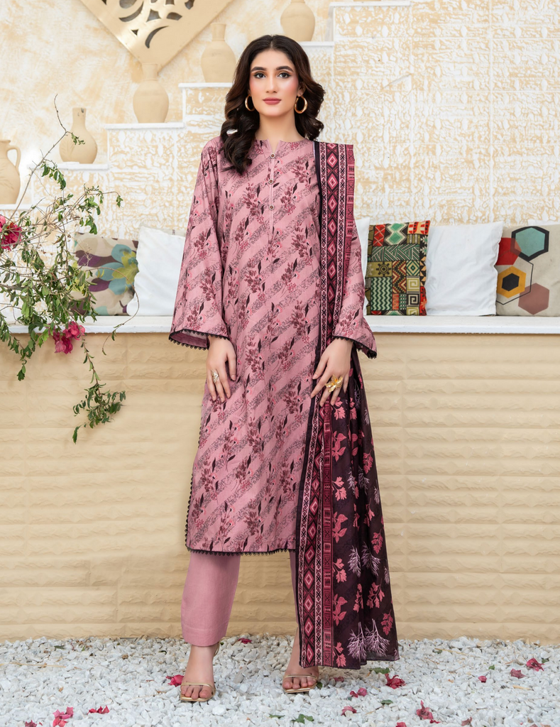 Dabiha Printed Lawn  D - 6
