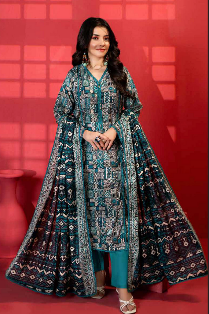 Zesh Printed Summer Lawn Drop 15  – 4