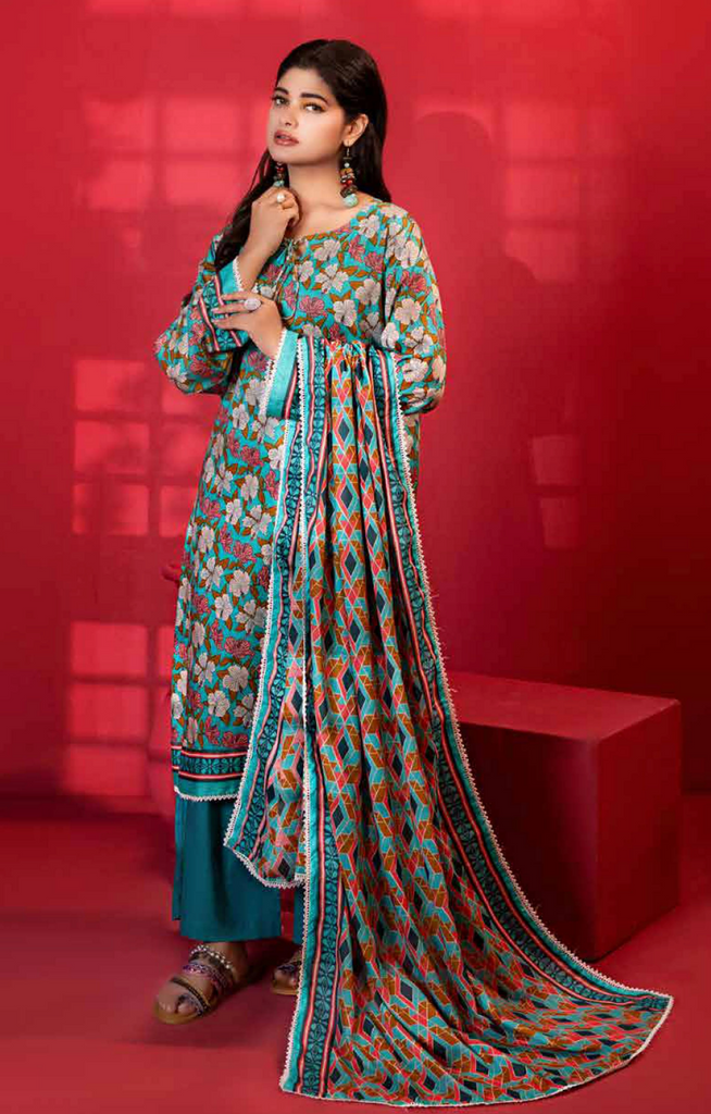 Zesh Printed Summer Lawn Drop 15  – 2