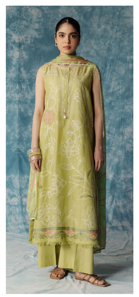 Zara Shahjahan Coco Lawn Edit – Isla-4B