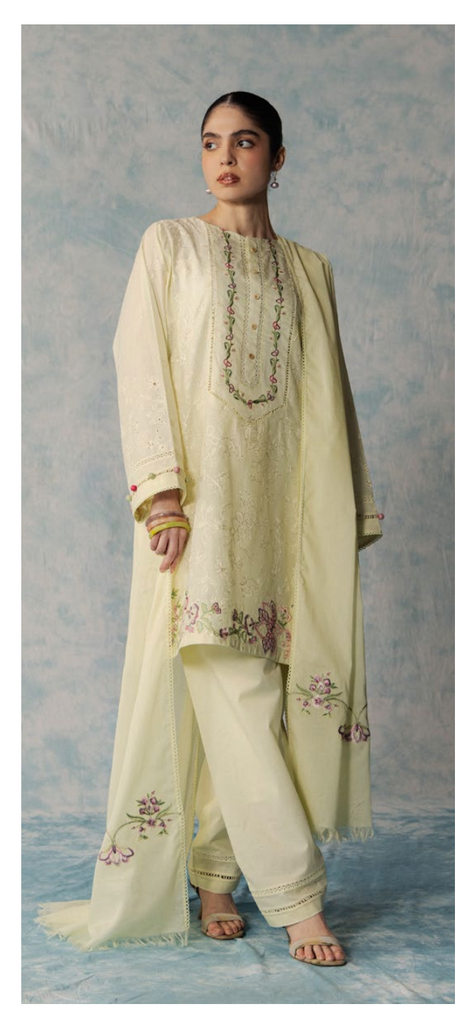 Zara Shahjahan Coco Lawn Edit – Liora-8B