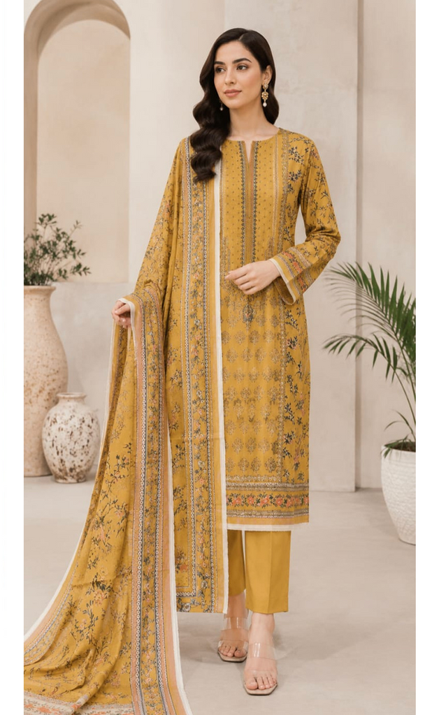Mausummery Summer Printed Lawn – 04 Sunshine
