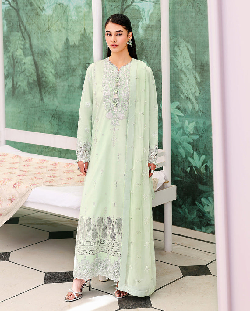 Roheenaz Summer Chikankari Lawn Edit – Serene Dusk